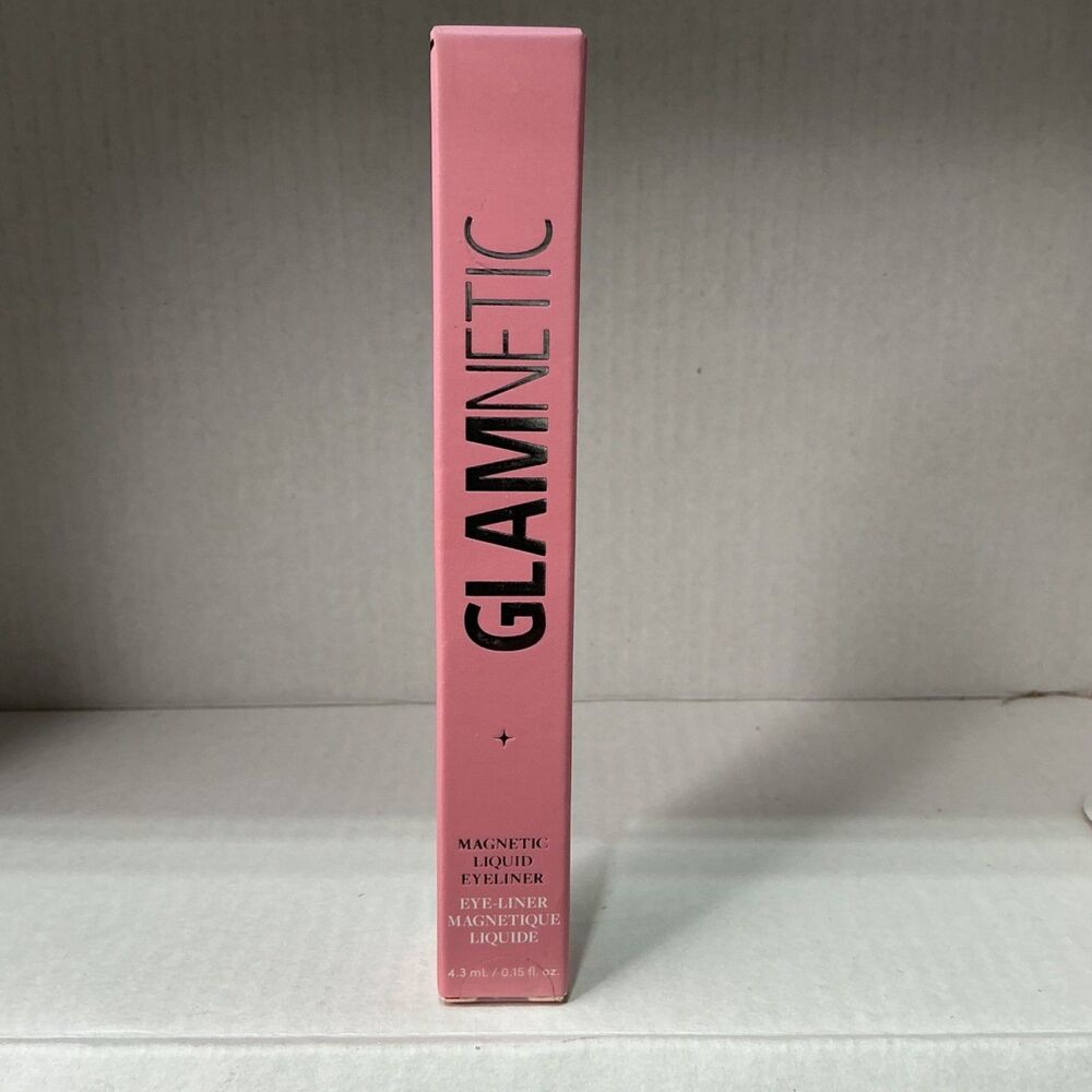 Magnetic Liquid Eyeliner By Glamnetic Black 4.3 mL / 0.15 fl oz New In Box